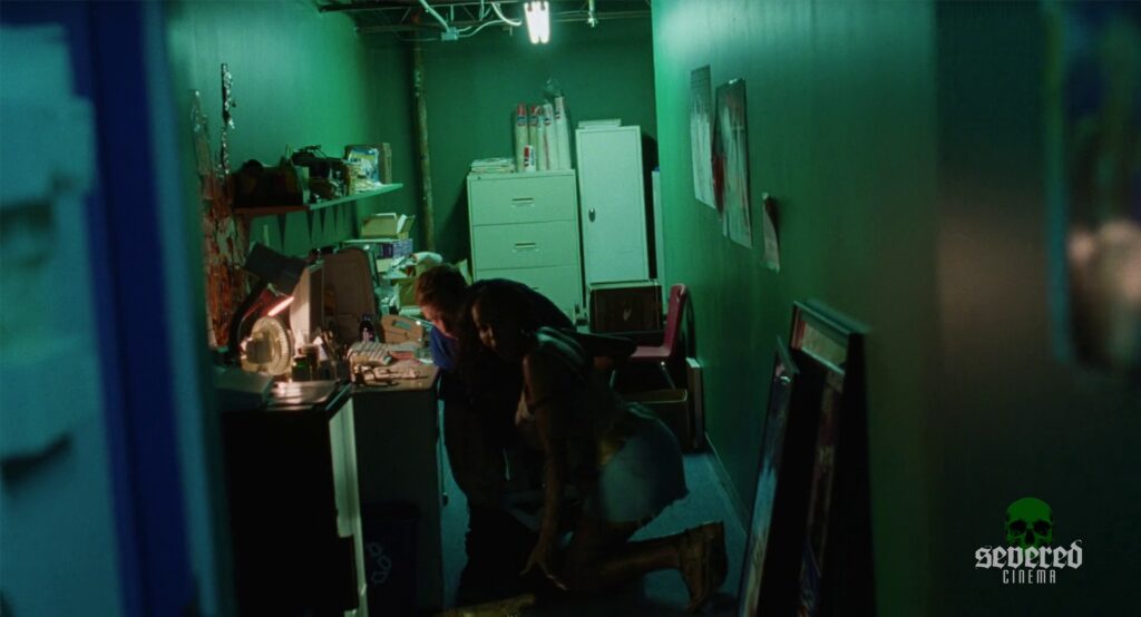 Screenshot from the movie I Saw the TV Glow