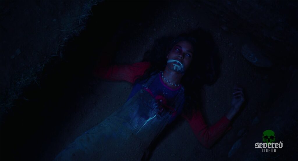 Screenshot from the movie I Saw the TV Glow