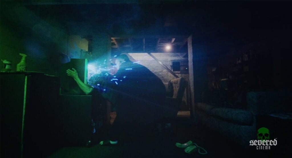 Screenshot from the movie I Saw the TV Glow