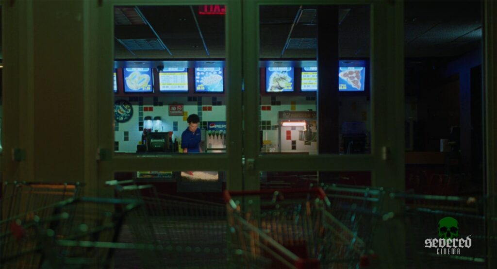 Screenshot from the movie I Saw the TV Glow