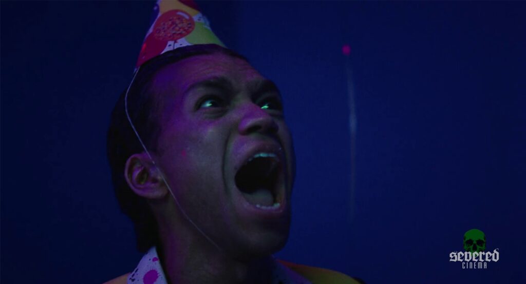 Screenshot from the movie I Saw the TV Glow