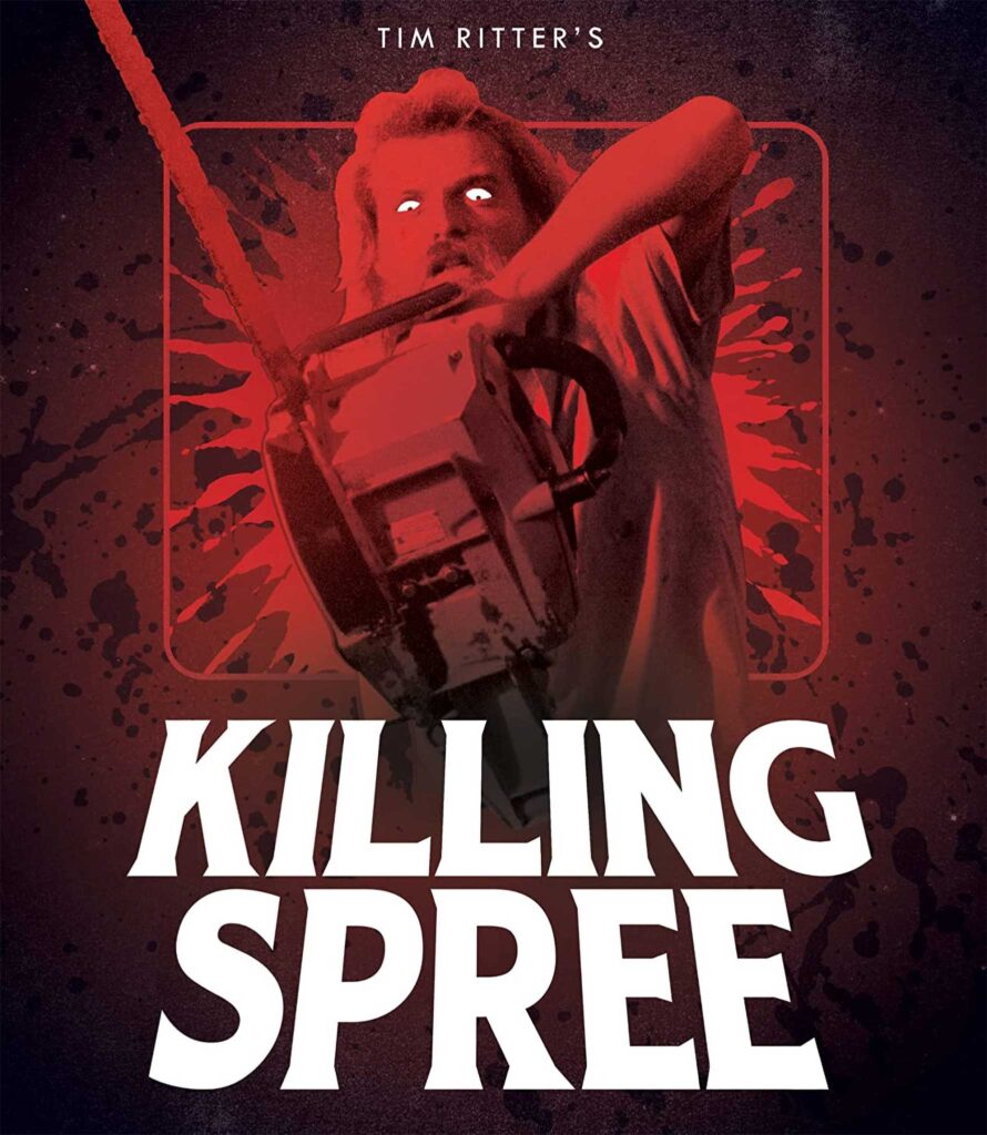 Killing Spree blu-ray cover artwork