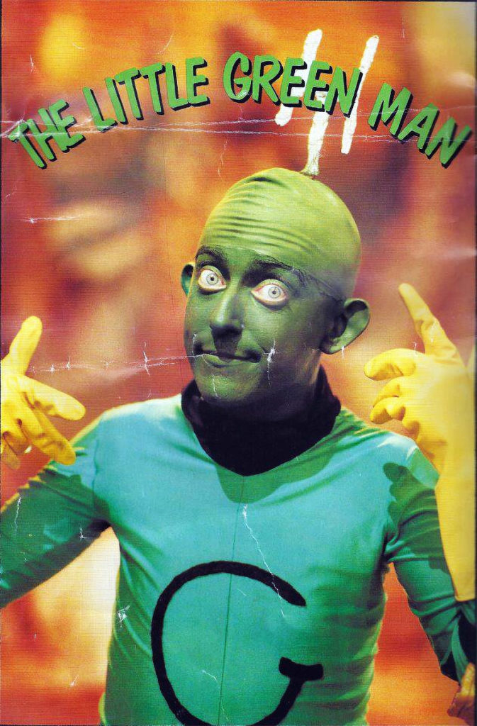 The Little Green Man starring Laurence R. Harvey cover artwork