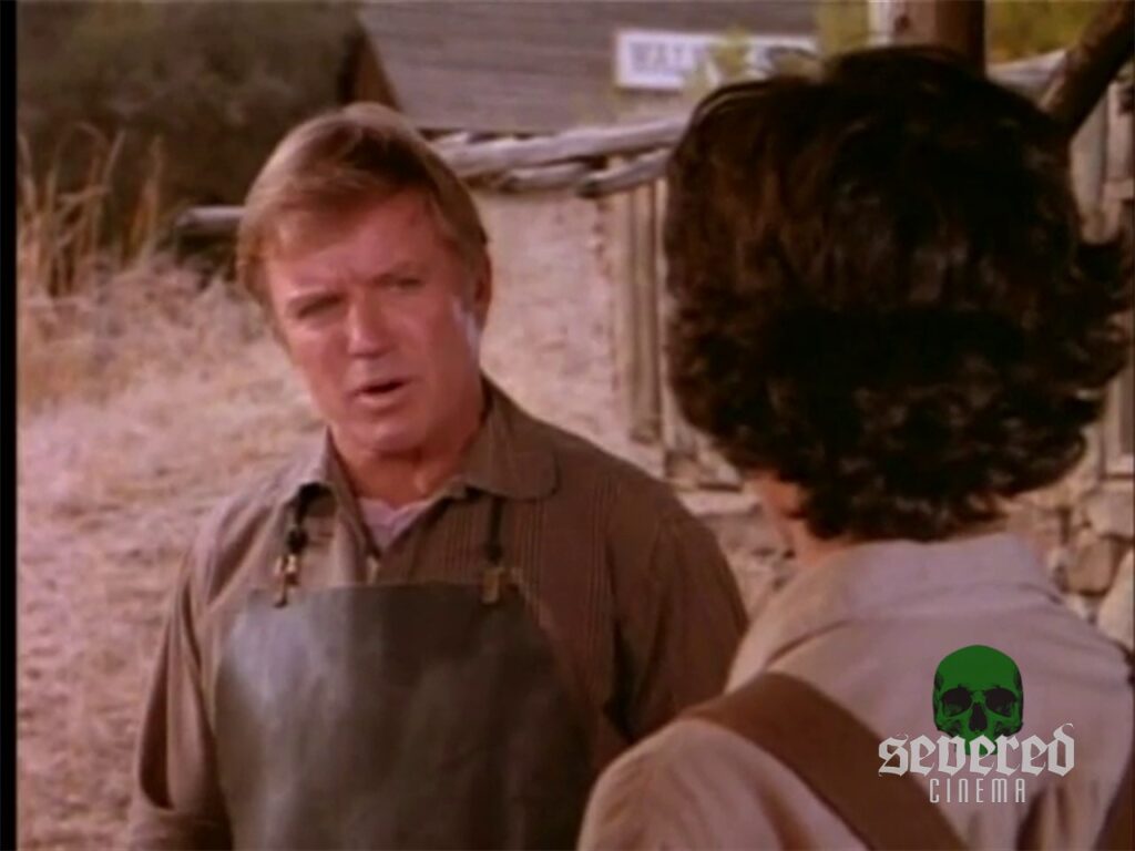 Still image from Little House on the Prairie "Sylvia Part Two" episode