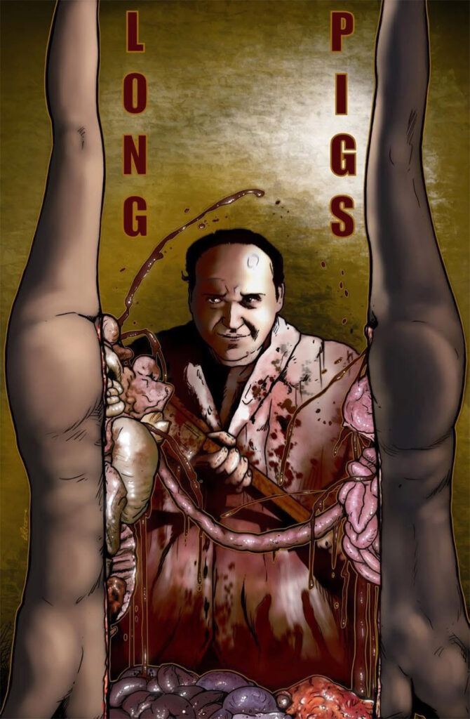 Long Pigs artwork by Martin Trafford