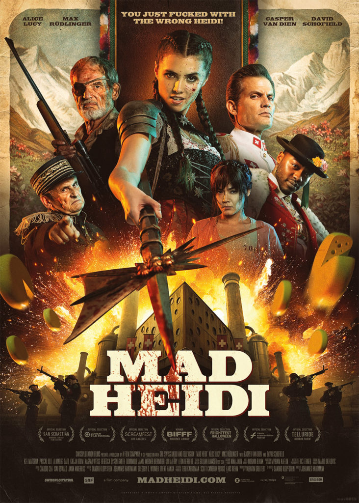 Mad Heidi poster artwork