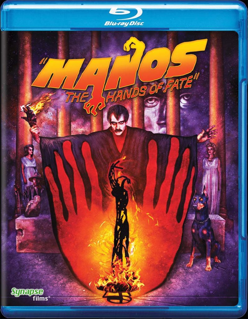 Manos: The Hands of Fate Blu-ray cover artwork from Synapse Films