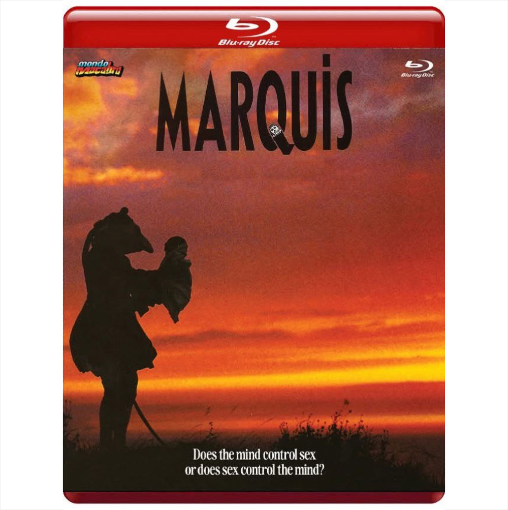 Marquis blu-ray cover artwork from Mondo Macabro