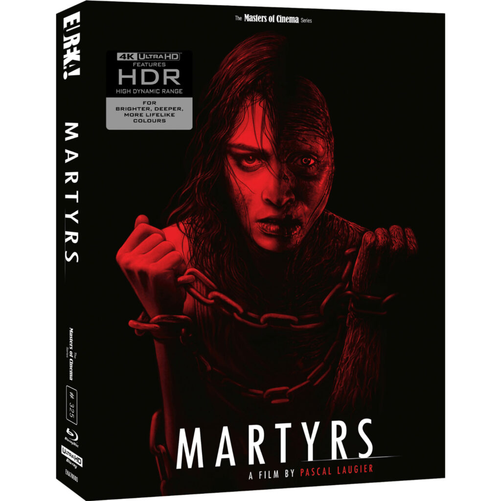 Eureka Entertainment 4K UHD cover art for Martyrs.