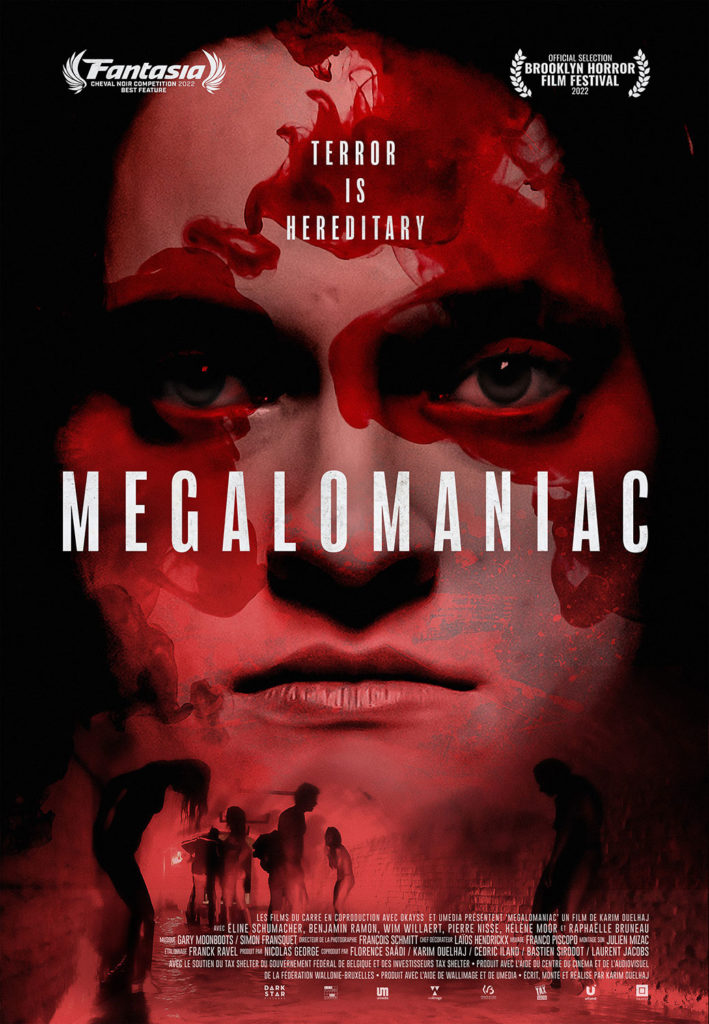 Megalomaniac poster artwork from Dark Star Pictures