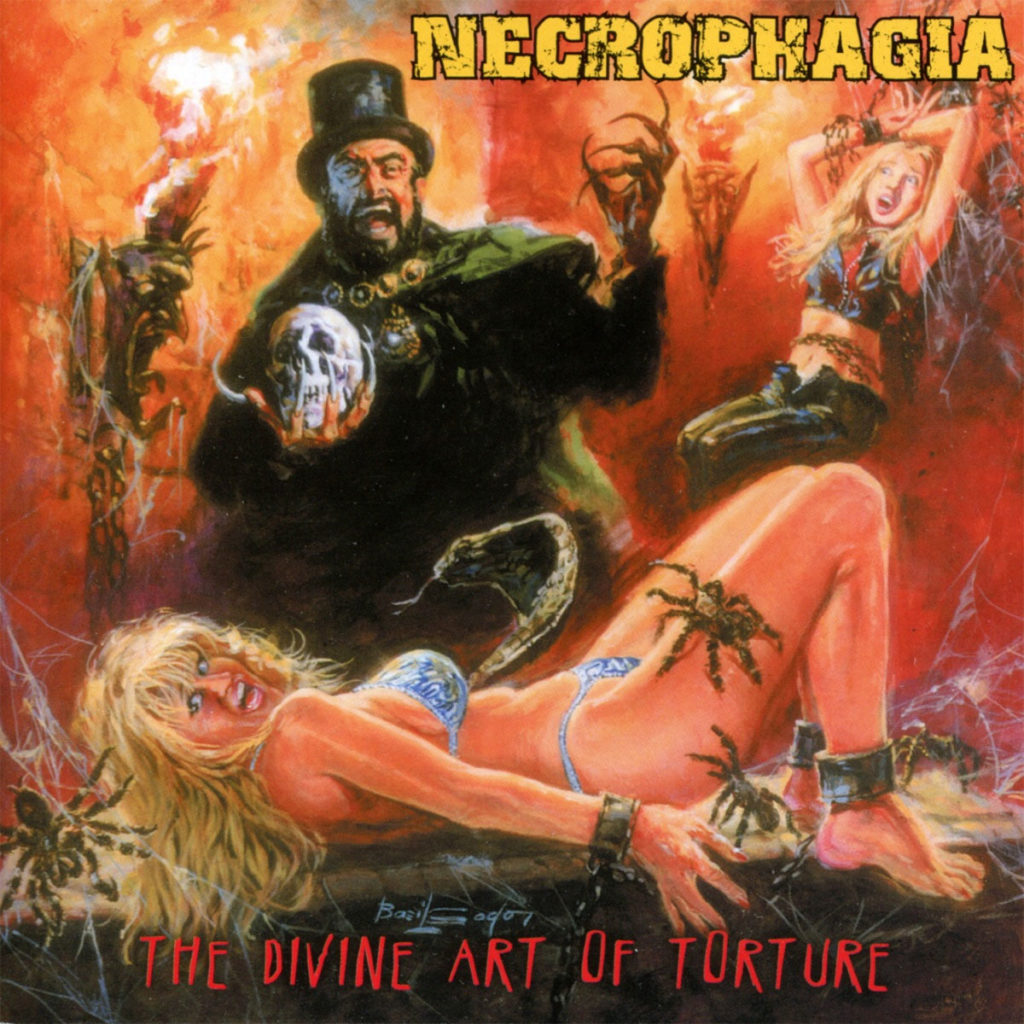 Necrophagia - The Divine Art of Torture album cover