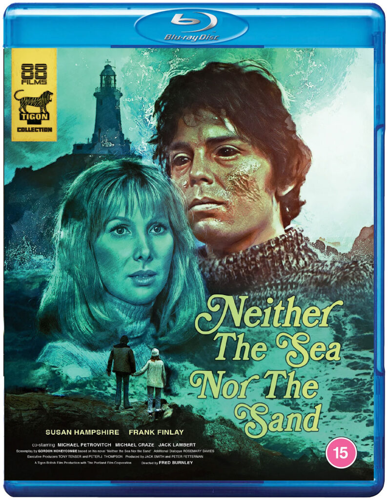 Neither The Sea Nor the Sand blu-ray cover art from 88 Films