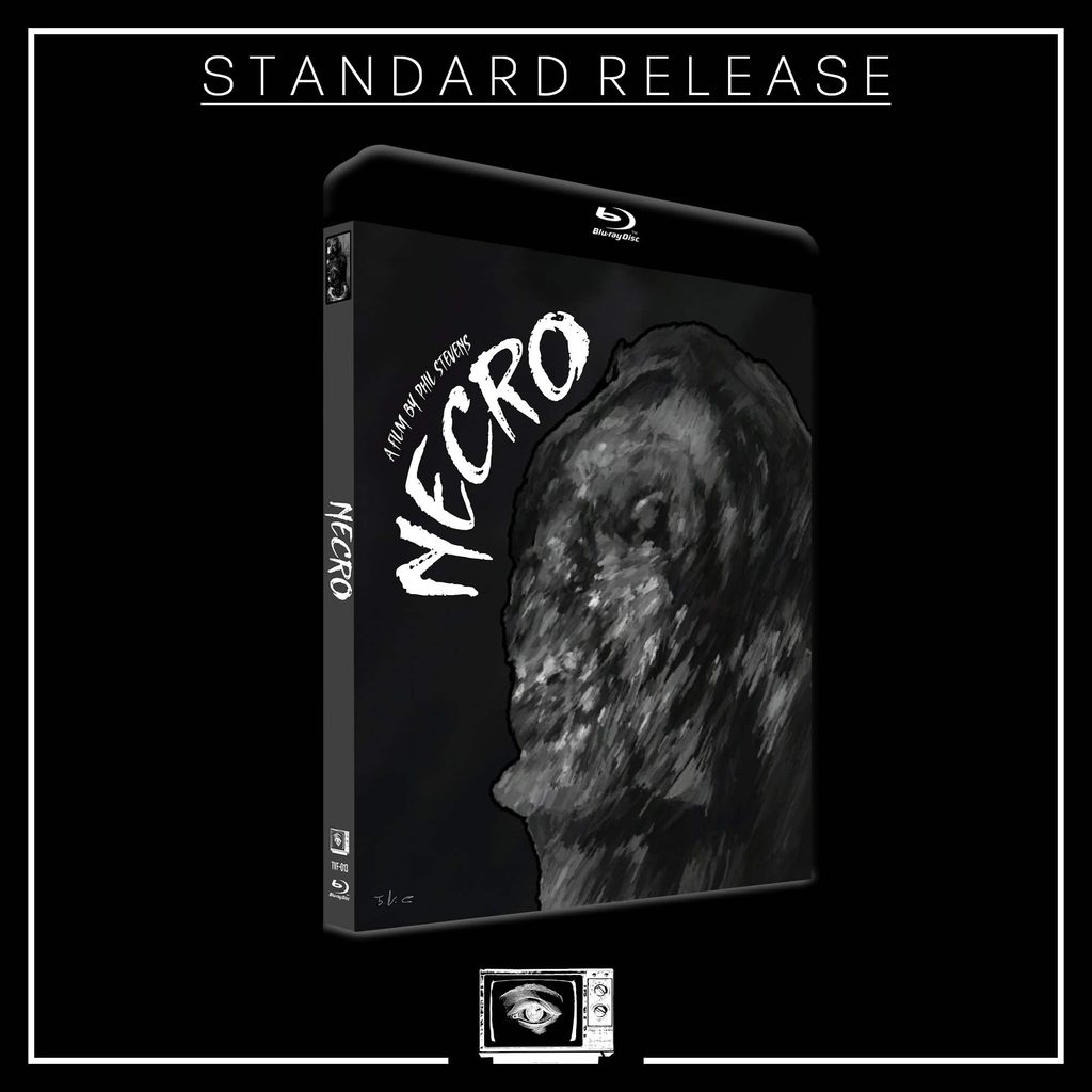 Necro blu-ray cover artwork from Tarnished Vision Films
