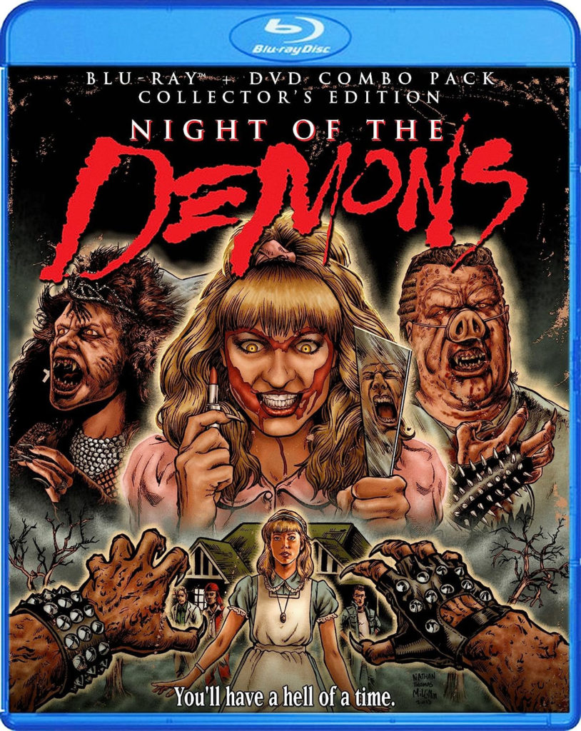 Night of the Demons 1988 blu-ray from Scream Factory