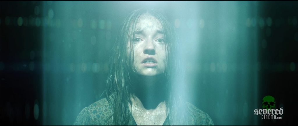 No One Will Save You movie screenshot of actress Kaitlyn Dever as Brynn