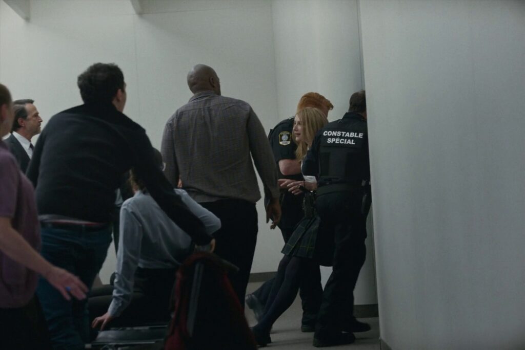 Screenshot from the movie Red Rooms (2023)