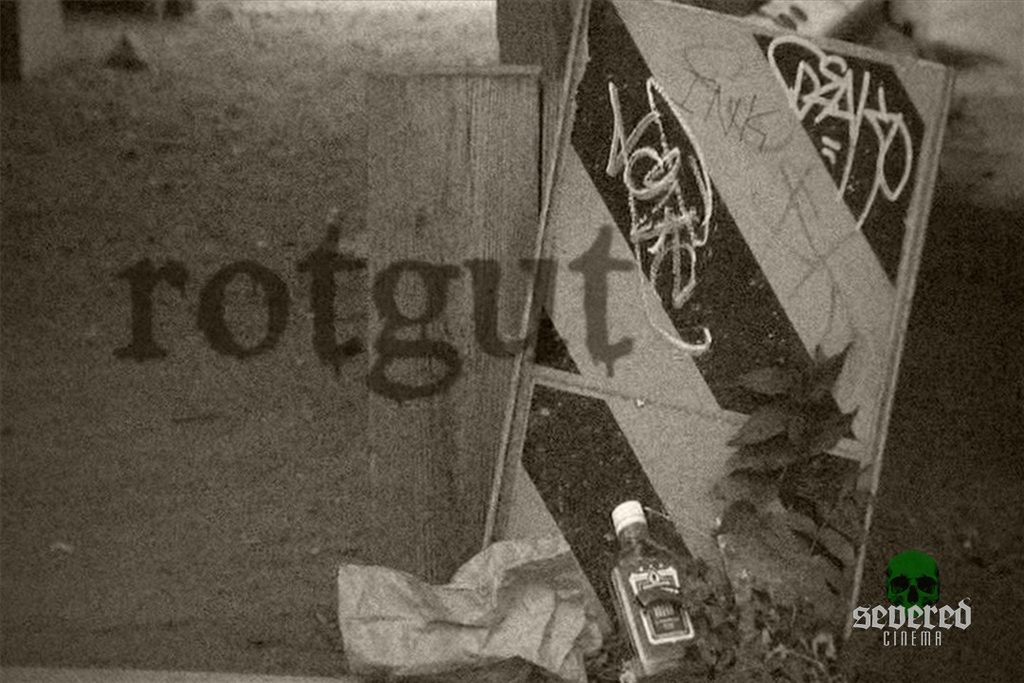Title card from the movie Rotgut