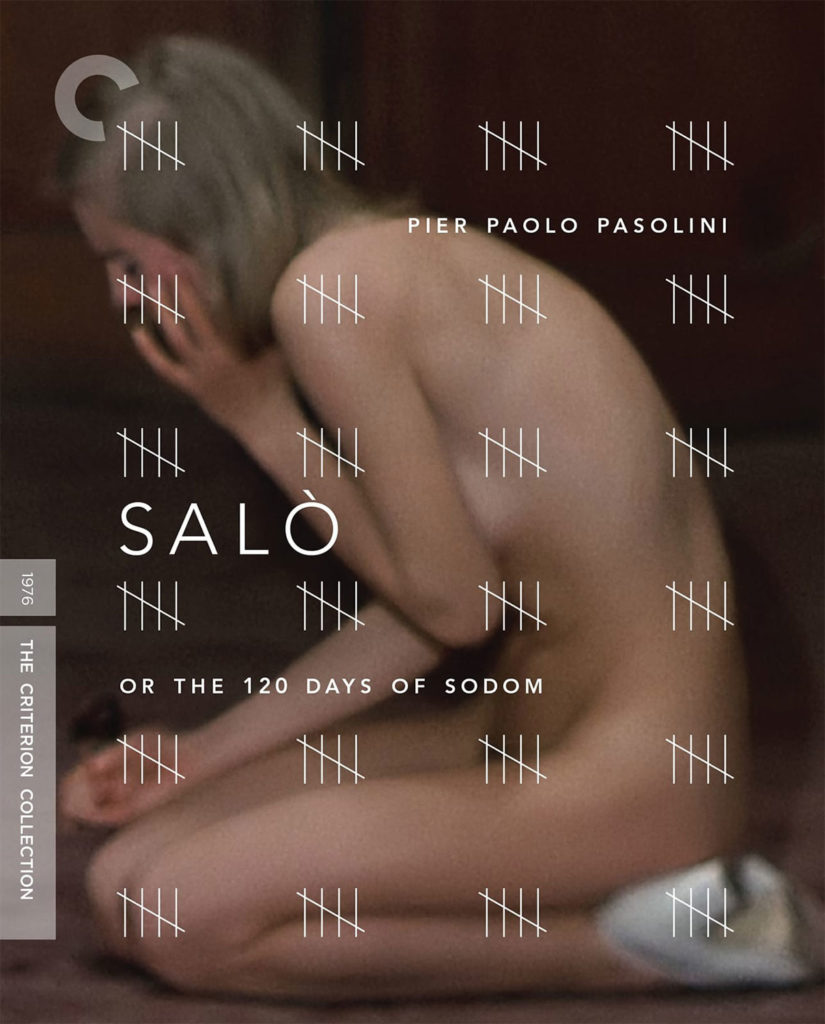 Salo blu-ray cover artwork from The Criterion Collection