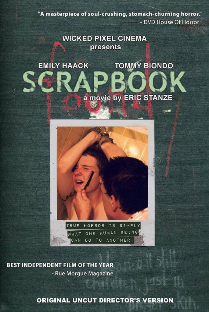 Scrapbook original DVD cover artwork