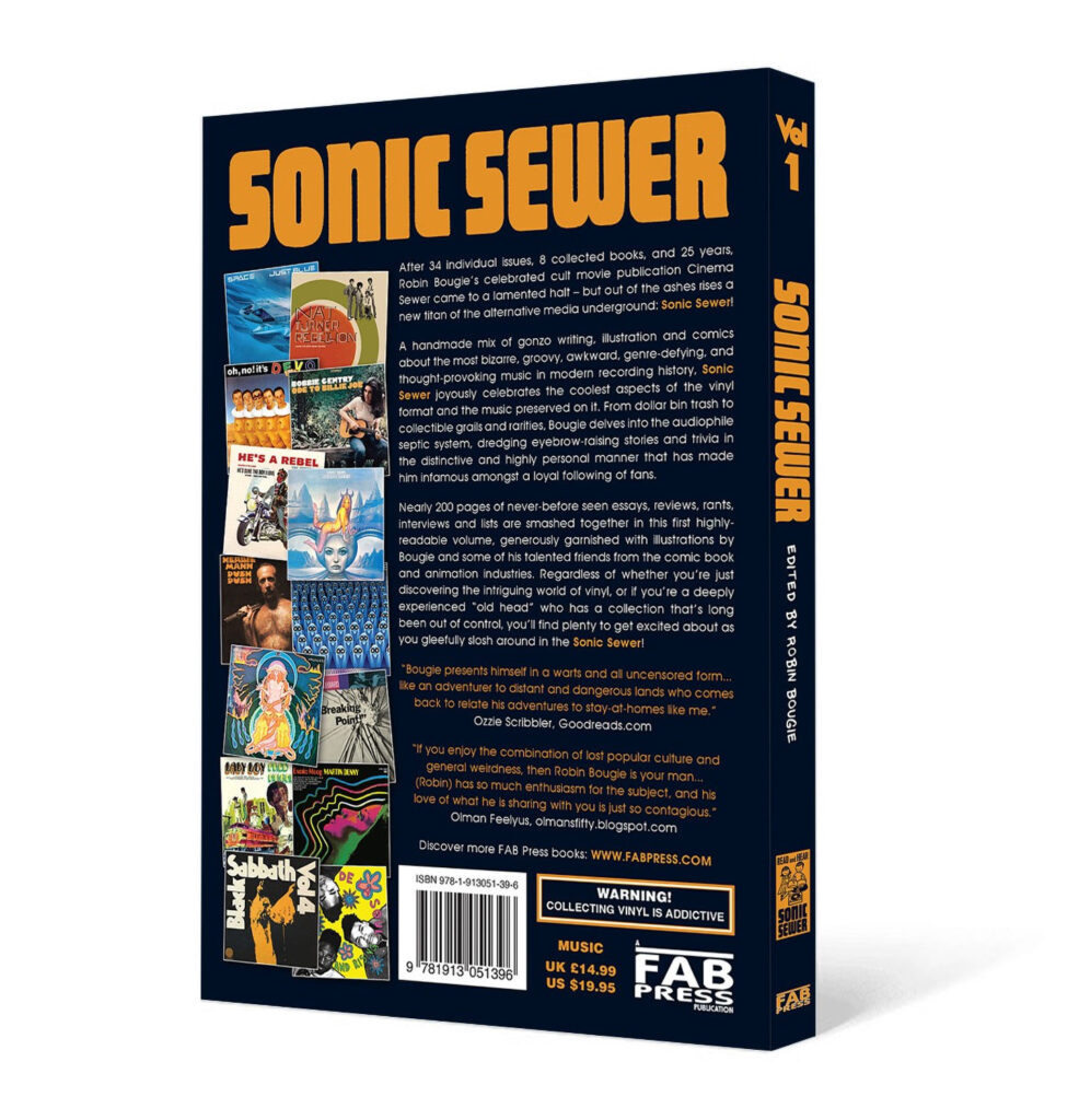 Sonic Sewer Vol. 1 back cover