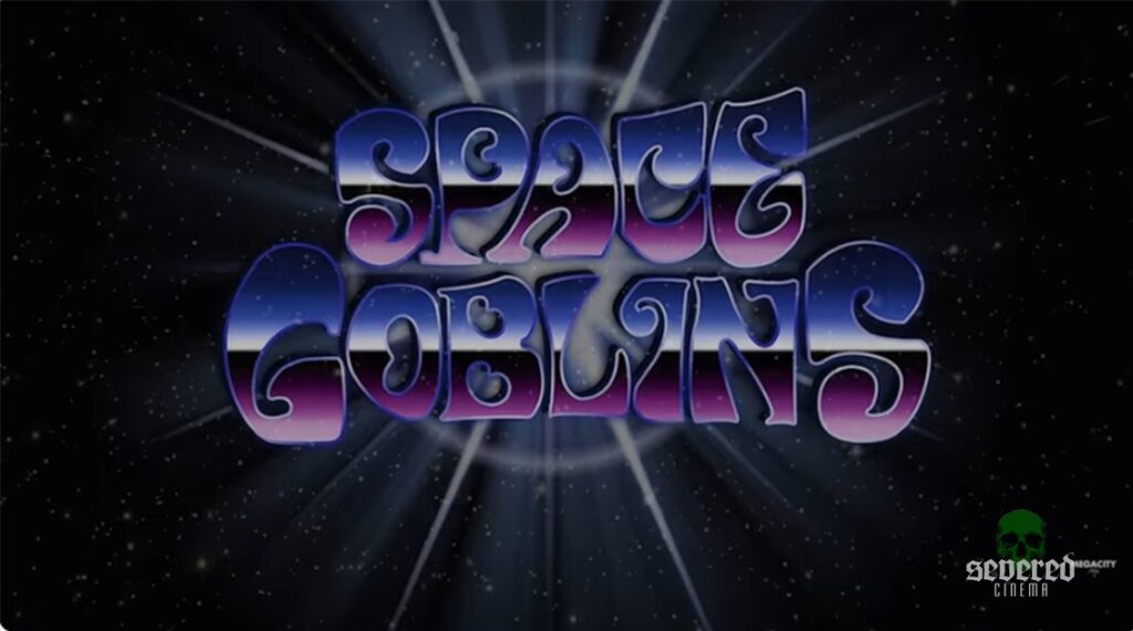 Title card for the short film Space Goblins (2020)