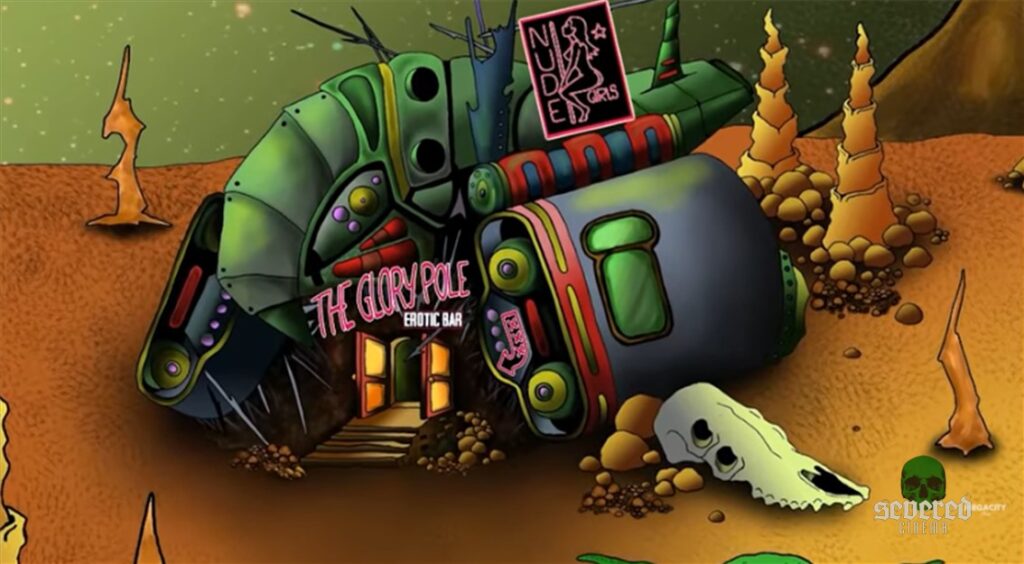 Screenshot from the short film Space Goblins (2020)