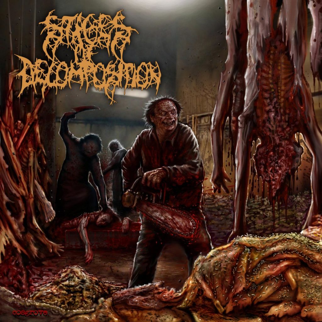 Stages of Decomposition album Piles of Rotting Flesh cover artwork