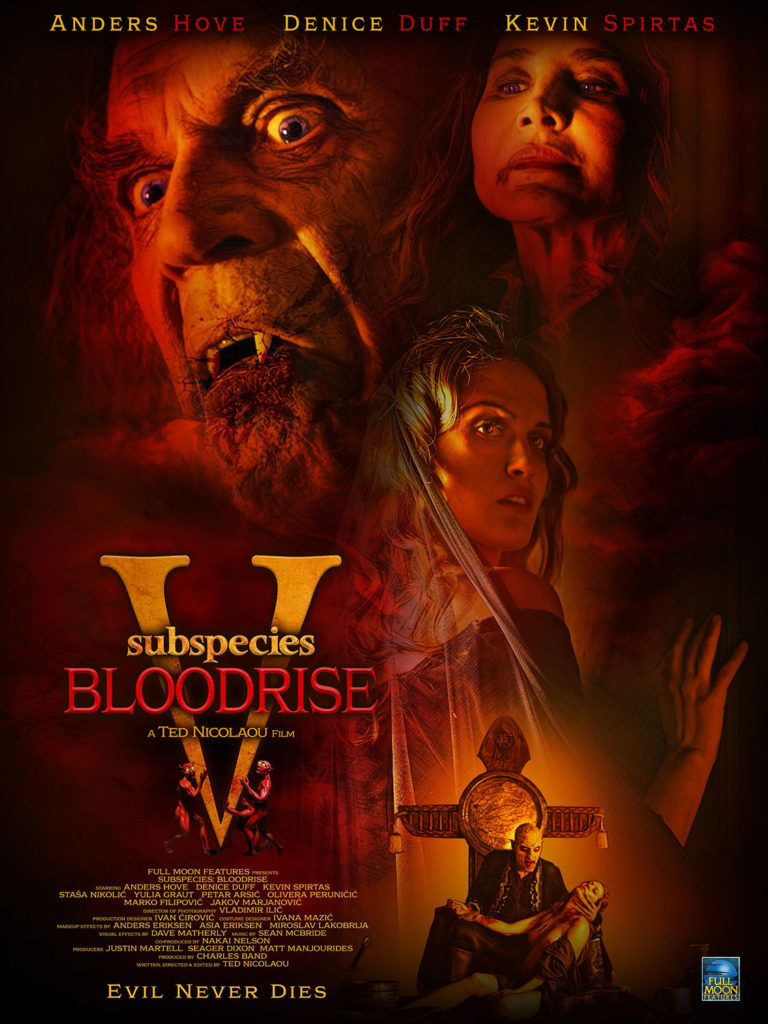 Subspecies V: Bloodrise poster artwork from Full Moon Features