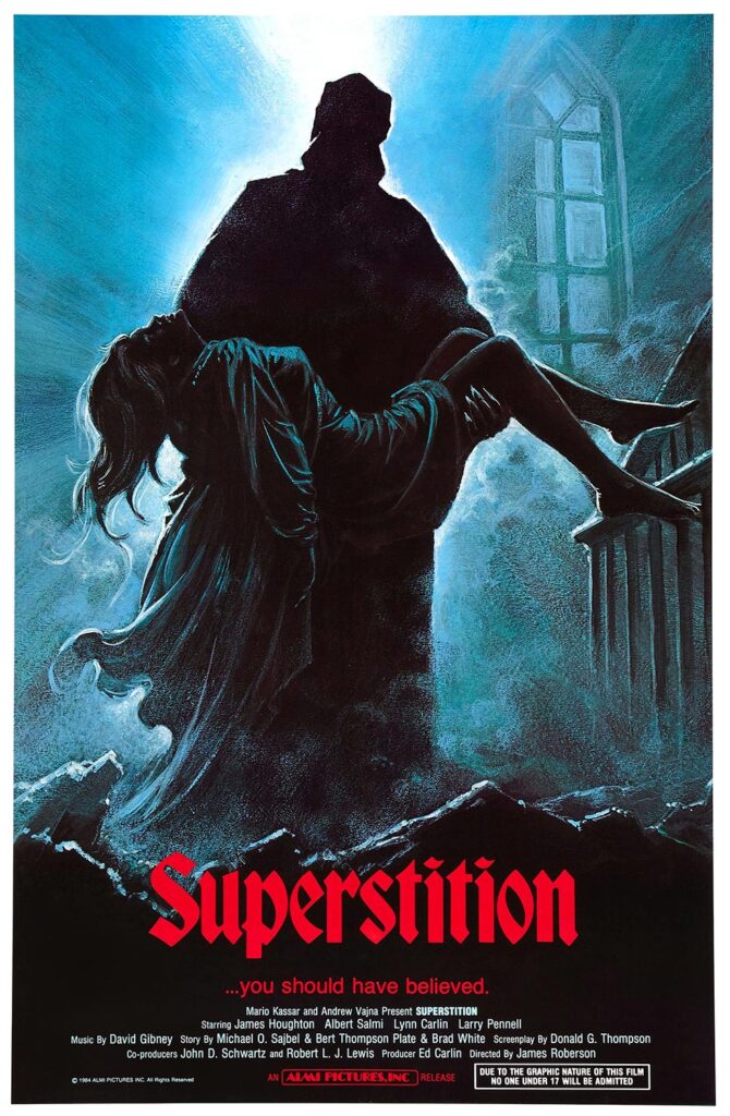 Superstition (1982) poster artwork