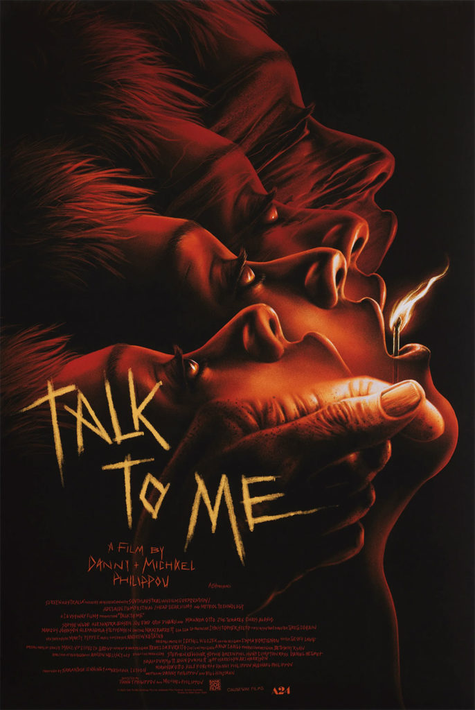 Talk to Me alternate poster artwork