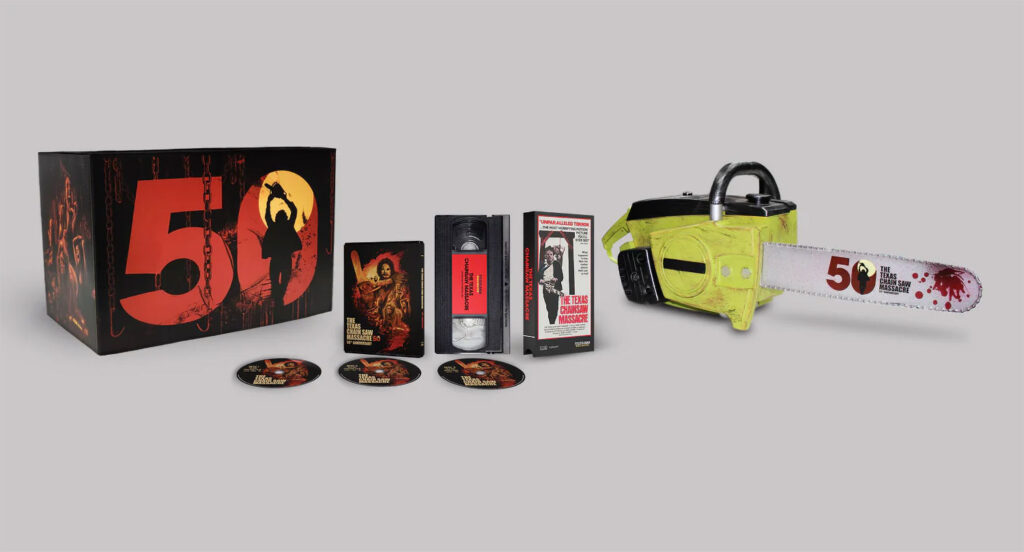 The Texas Chain Saw Massacre Chainsaw Box Set from Dark Sky Films