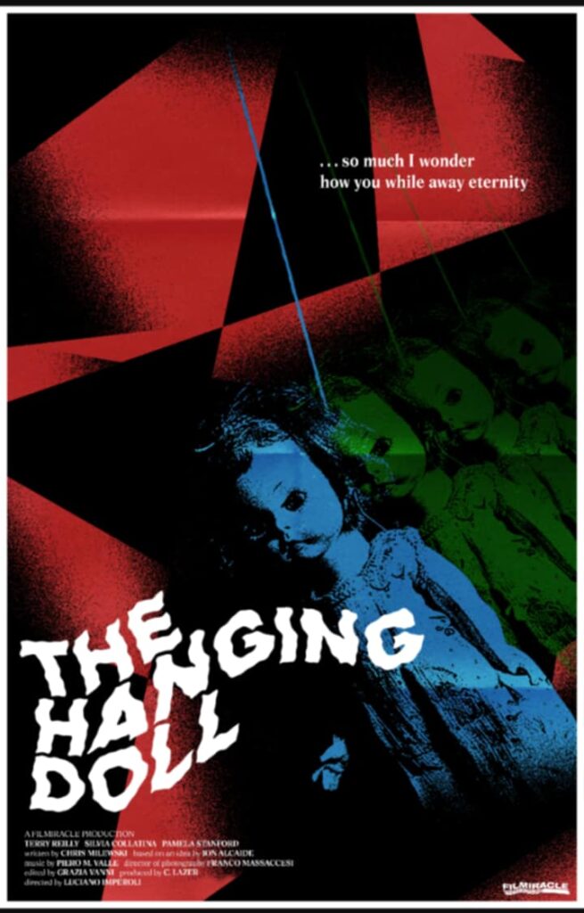 Poster artwork for The Hanging Doll directed by Chris Milewski