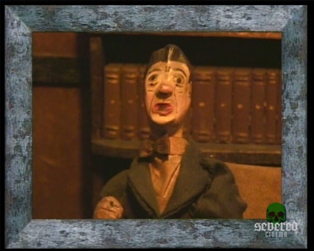 Screenshot from The Secret Cabaret TV magic show