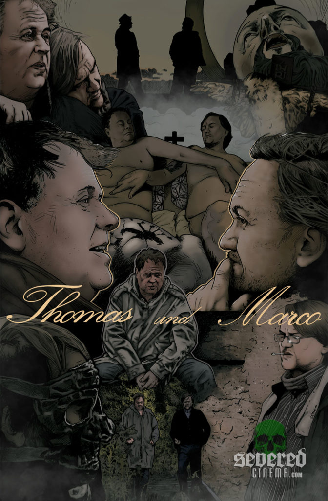 Thomas und Marco DVD cover artwork from New Film Order by Martin Trafford