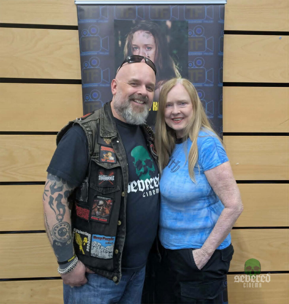 Photo of Jay Creepy and Camille Keaton at Weird Worcester 2