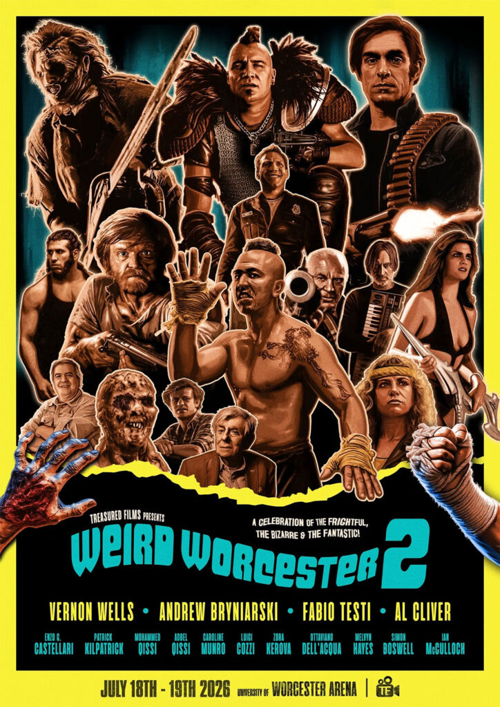 Weird Worcester 2 horror convention poster