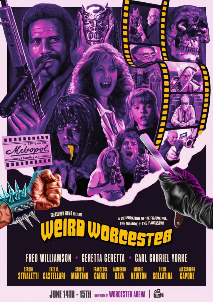 Poster for Horror Con Weird Worcester