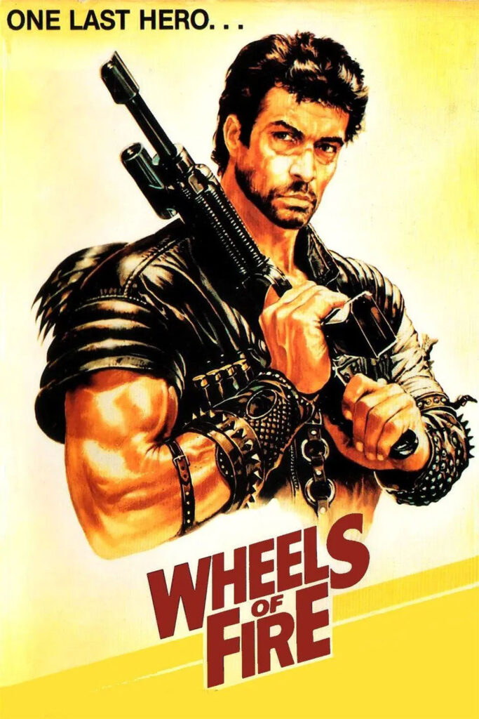 Wheels of Fire modern poster artwork
