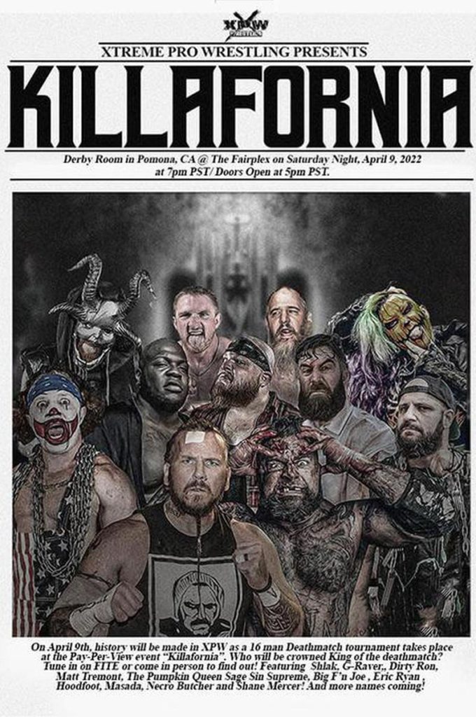 Xtreme Pro Wrestling: Killafornia poster